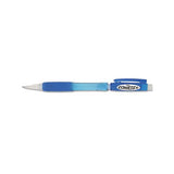 Cometz Mechanical Pencil, 0.9 Mm, Hb (#2.5), Black Lead, Blue Barrel, Dozen