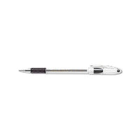 R.s.v.p. Stick Ballpoint Pen Value Pack, 1mm, Black Ink, Clear-black Barrel, 24-pack