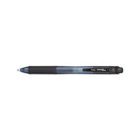 Energel-x Retractable Gel Pen, 0.7 Mm Metal Tip, Black Ink-barrel, Dozen