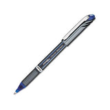 Energel Nv Stick Gel Pen, 1 Mm Metal Tip, Blue Ink-barrel, Dozen