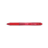 Energel-x Retractable Gel Pen, 0.5 Mm Needle Tip, Red Ink-barrel, Dozen