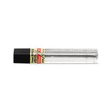 Super Hi-polymer Lead Refills, 0.5 Mm, B, Black, 12-tube