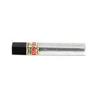 Super Hi-polymer Lead Refills, 0.5 Mm, H, Black, 12-tube