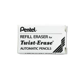 Eraser Refill For Pentel Twist-erase Mechanical Pencils, 3-tube