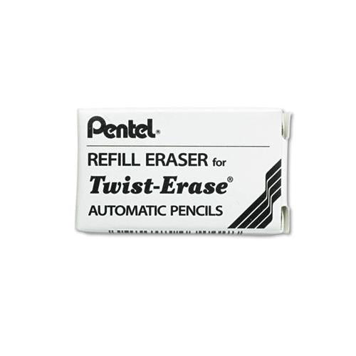 Eraser Refill For Pentel Twist-erase Mechanical Pencils, 3-tube