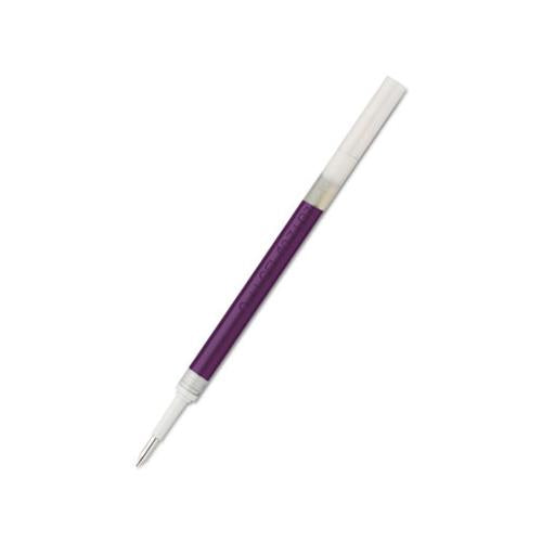 Refill For Pentel Energel Retractable Liquid Gel Pens, Conical Tip, Medium Point, Violet Ink