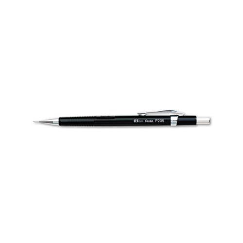 Sharp Mechanical Pencil, 0.5 Mm, Hb (#2.5), Black Lead, Black Barrel