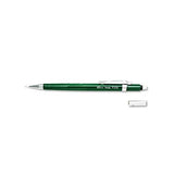 Sharp Mechanical Pencil, 0.5 Mm, Hb (#2.5), Black Lead, Green Barrel