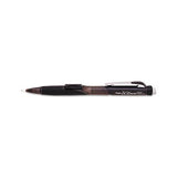Twist-erase Click Mechanical Pencil, 0.7 Mm, Hb (#2.5), Black Lead, Black Barrel