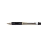 Quicker Clicker Mechanical Pencil, 0.5 Mm, Hb (#2.5), Black Lead, Transparent Smoke Barrel
