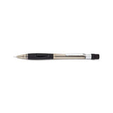 Quicker Clicker Mechanical Pencil, 0.5 Mm, Hb (#2.5), Black Lead, Transparent Smoke Barrel