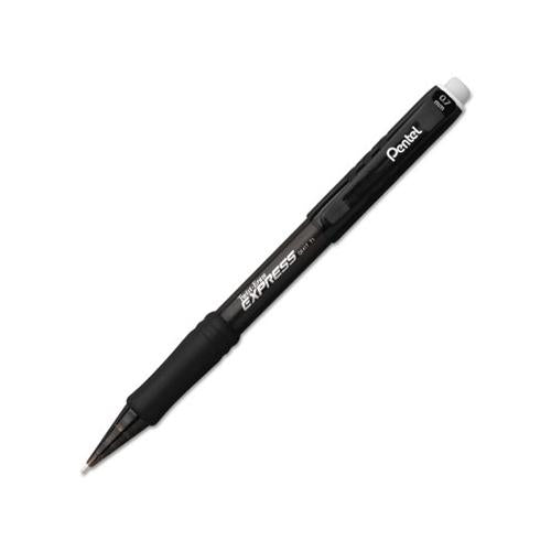 Twist-erase Express Mechanical Pencil, 0.7 Mm, Hb (#2.5), Black Lead, Black Barrel, Dozen