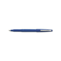 Rolling Writer Stick Roller Ball Pen, Medium 0.8mm, Blue Ink-barrel, Dozen
