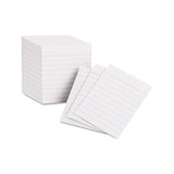 Ruled Mini Index Cards, 3 X 2 1-2, White, 200-pack