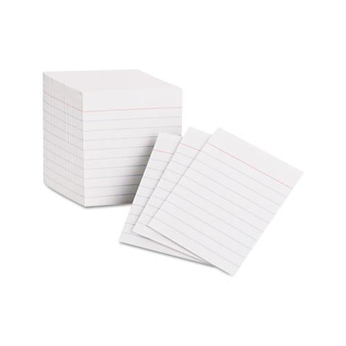 Ruled Mini Index Cards, 3 X 2 1-2, White, 200-pack