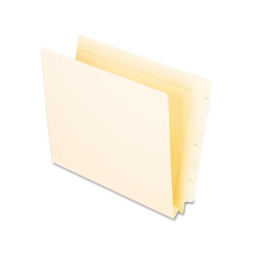 Manila End Tab Expansion Folders, Straight Tab, Letter Size, 50-box