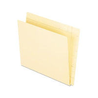 Manila Conversion Folders, Straight Tab, Letter Size, 100-box