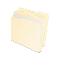 Double Stuff File Folders, 1-3-cut Tabs, Letter Size, Manila, 50-pack