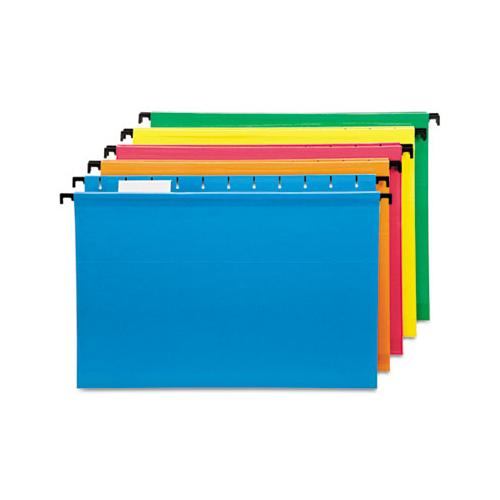 Surehook Hanging Folders, Legal Size, 1-5-cut Tab, Assorted, 20-box
