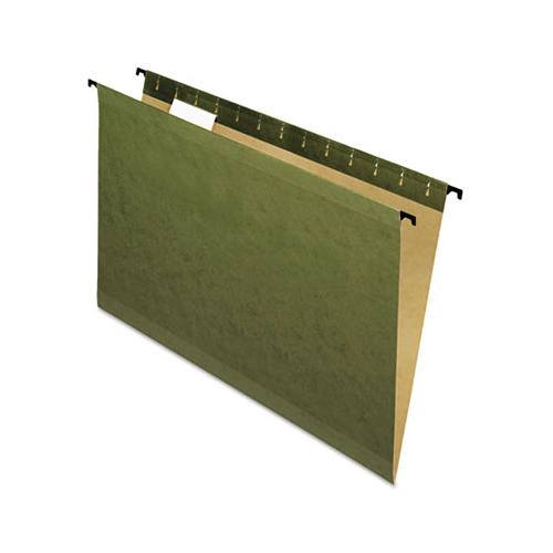 Surehook Hanging Folders, Legal Size, 1-5-cut Tab, Standard Green, 20-box
