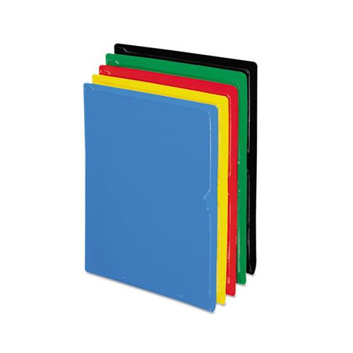 Vinyl Organizers, Letter Size, Assorted Colors, 25-box