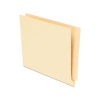 Smartshield End Tab File Folders, Straight Tab, Letter Size, Manila, 75-box