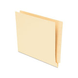 Smartshield End Tab File Folders, Straight Tab, Letter Size, Manila, 75-box