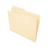 Manila File Folders, 1-2-cut Tabs, Letter Size, 100-box