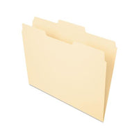 Manila File Folders, 1-3-cut Tabs, Center Position, Letter Size, 100-box