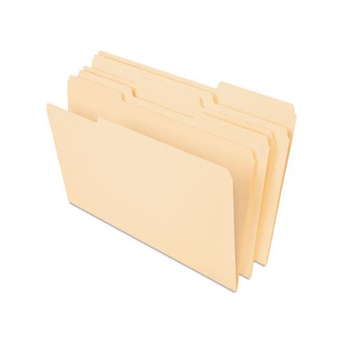 Manila File Folders, 1-3-cut Tabs, Legal Size, 100-box