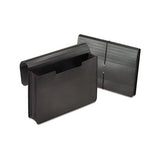 Expanding Portfolio, 5.25" Expansion, 1 Section, Legal Size, Black