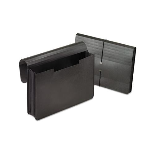 Expanding Portfolio, 5.25" Expansion, 1 Section, Legal Size, Black