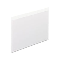 Self-adhesive Pockets, 4 X 6, Clear Front-white Backing, 100-box