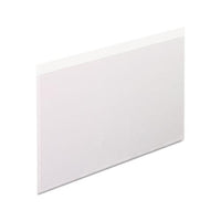 Self-adhesive Pockets, 5 X 8, Clear Front-white Backing, 100-box