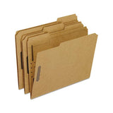 Kraft Folders With Two Fasteners, 1-3-cut Tabs, Letter Size, Kraft, 50-box