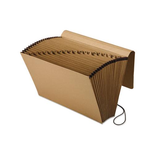Kraft Indexed Expanding File, 21 Sections, 1-21-cut Tab, Legal Size, Brown