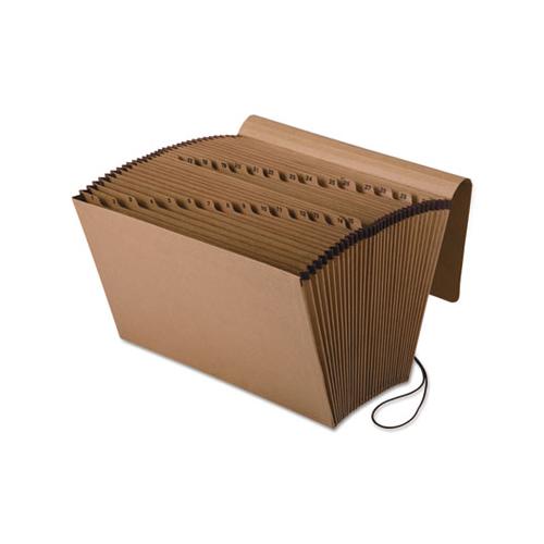 Kraft Indexed Expanding File, 31 Sections, 1-31-cut Tab, Legal Size, Brown