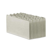 Top Tab A-z File Guides, 1-5-cut Top Tab, A To Z, 8.5 X 14, Gray, 25-set