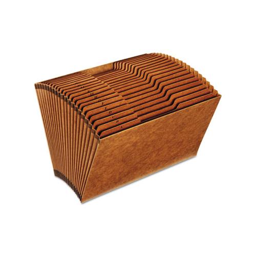 Heavy-duty Expanding File, 21 Sections, 1-3-cut Tab, Legal Size, Redrope