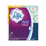 Ultra Soft Facial Tissue, 2-ply, White, 56 Sheets-box, 4 Boxes-pack