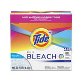 Laundry Detergent With Bleach, Tide Original Scent, Powder, 144 Oz Box, 2-carton