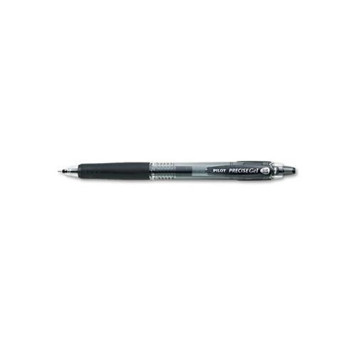 Precise Gel Begreen Retractable Gel Pen, Fine 0.7mm, Black Ink-barrel, Dozen