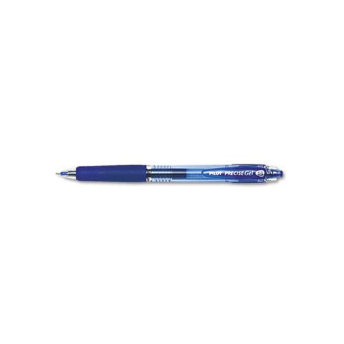 Precise Gel Begreen Retractable Gel Pen, Fine 0.7mm, Blue Ink-barrel, Dozen
