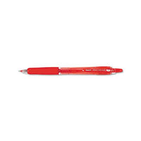 Precise Gel Begreen Retractable Gel Pen, Fine 0.7mm, Red Ink-barrel, Dozen