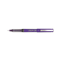 Precise V5 Stick Roller Ball Pen, 0.5mm, Purple Ink-barrel, Dozen