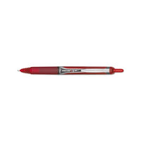 Precise V5rt Retractable Roller Ball Pen, Extra-fine 0.5mm, Red Ink, Red Barrel