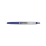 Precise V7rt Retractable Roller Ball Pen, Fine 0.7mm, Blue Ink, Blue Barrel