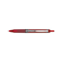 Precise V7rt Retractable Roller Ball Pen, Fine 0.7mm, Red Ink, Red Barrel