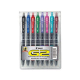 G2 Premium Retractable Gel Pen, 0.7 Mm, Assorted Ink-barrel, 8-set