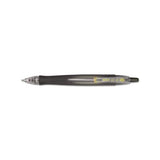 G6 Retractable Gel Pen, Fine 0.7mm, Black Ink, Black Barrel